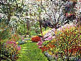 David Lloyd Glover Spring Forest Vision painting